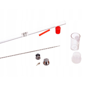 Airbrush jehla, tryska, kryt trysky, kryt jehly 0,3mm pro airbrush pistole OCTAGON