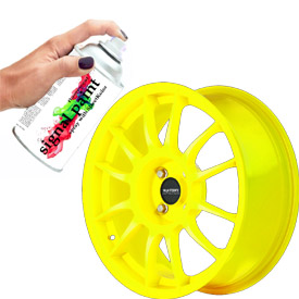 RAL1026 Fluorescenční signální barva ve spreji 400 ml