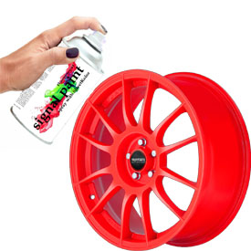 RAL3024 Fluorescenční signální barva ve spreji 400 ml