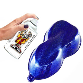 SuperBlue extra výrazná metalická barva ve spreji: 400ml