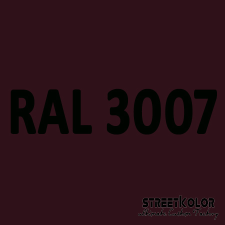 RAL 3007 Uretanová auto barva lesklá nebo matná 1 litr + tužidlo + ředidlo