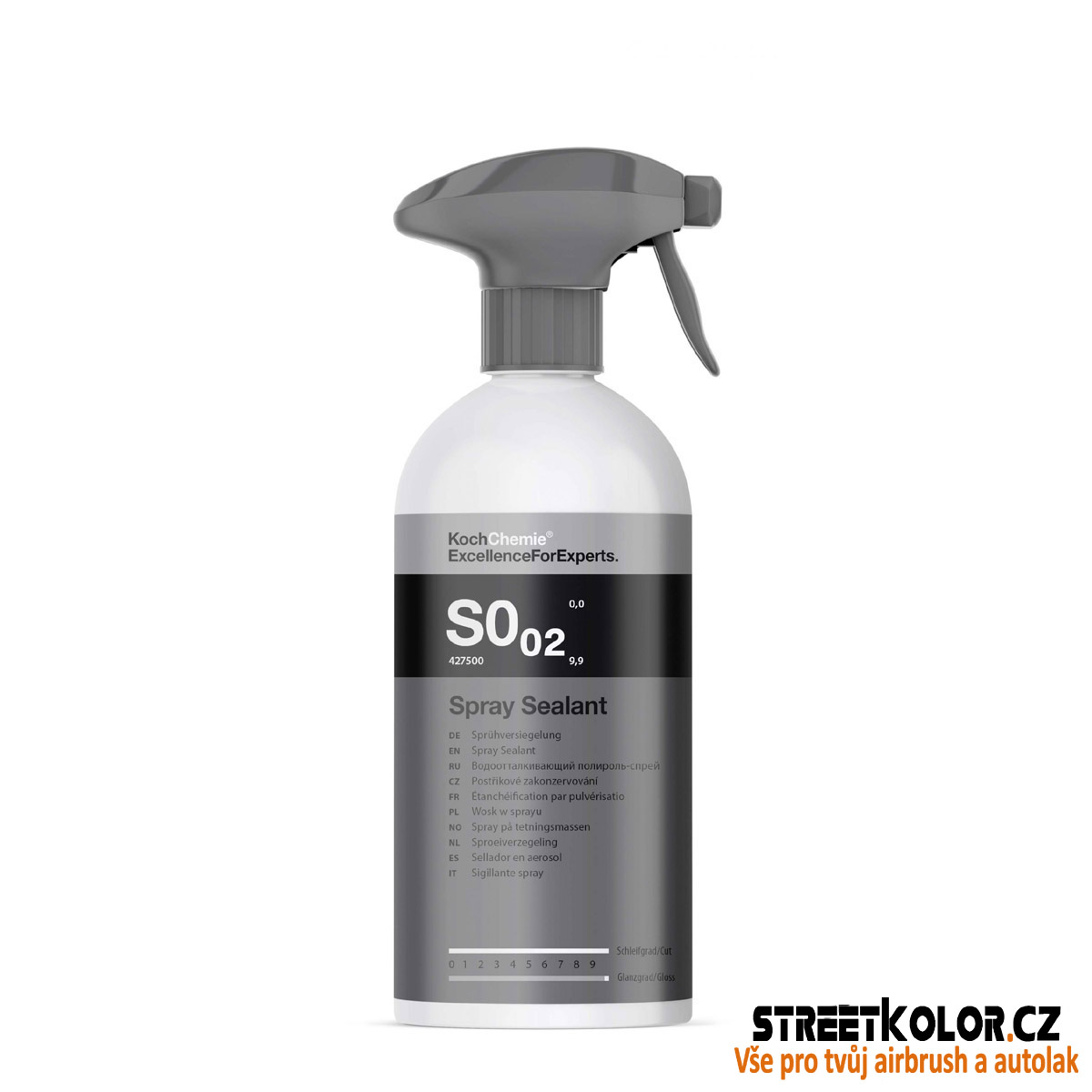 KochChemie S0.02 Tekutý vosk s dlouhodobou ochranou laku Spray Sealant 500ml